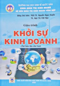 Giáo trình Khởi sự kinh doanh