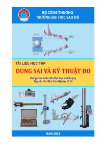 Dung sai và kỹ thuật đo